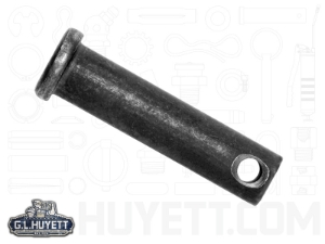 G.L.HUYETT™ Heritage™ CLP-0312-2000/B Clevis Pin, 5/16 in Dia, 2 in Overall Length, Low Carbon Steel, Plain