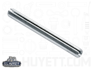 G.L.HUYETT™ Heritage™ SP-218-1625 Roll Pin, 7/32 in Dia, 1-5/8 in Overall Length, Zinc Plated