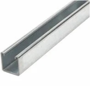 Atkore International Power-Strut® PS2102T3EH20GR Channel, 14 ga Thickness, 20 ft Length