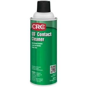 CRC® 03130 QD® Extremely Flammable Quick-Dry Contact Cleaner, 11 oz Aerosol Can, Alcohol Odor/Scent, Clear, Liquid Form