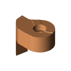 HORN R1141430600TN35 Turning Insert, Internal Insert, Right Hand Cutting, Carbide Tipped, Manufacturer's Grade: TN35