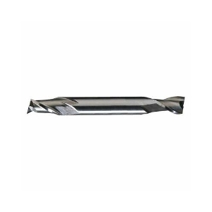 Greenfield Industries C41044 Square End Mill, 9/64 in Cutter Dia, 0.406 in Length of Cut, 2 Flutes, 3/16 in Shank Dia, 2-1/4 in Overall Length, Bright