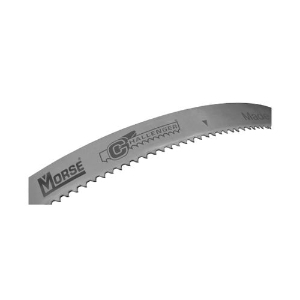 M.K. Morse® 9161571500 Band Saw Blade, 12 ft 6 in Length, 1-1/4 in Blade Width, 0.042 in Blade Thickness, 5/7, Bi-Metal Blade, Bi-Metal Tooth