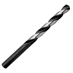 Champion® XL5-F Jobber Length Drill Bit, F Drill, 135 deg Point, High Speed Steel, Black & Bright