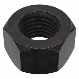 137FNFHO Hex Nut, Imperial, 1-3/8 in-12 Diameter - Thread, Black Oxide