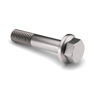 Flange Bolt, Imperial, 1/4 in-20 Diameter - Thread, 2 in Length Under Head, Grade 5, Zinc Plated