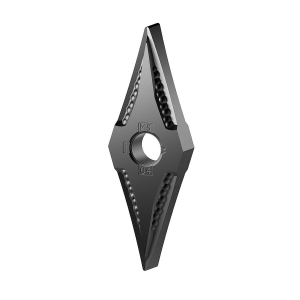 Kennametal® 2229696 Turning Insert, VNMG Insert, Material Grade: C3/C4, 0.375 in Insert, Diamond, Carbide Tipped, Manufacturer's Grade: KC5510