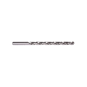 Dormer 059728 Extra Length Drill, 7/16 in Dia, 18 in Overall Length, High Speed Steel, Bright