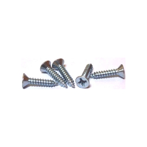 696096 Self-Tapping Screw, Imperial, #14-10 Diameter - Thread Size, 2-1/2 in L, Flat Head, Phillips Drive, Zinc CR3+ Plated Finish