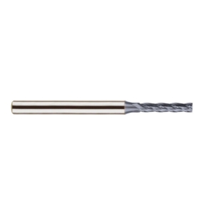 YG-1 GMF27907 Square End Mill, 3/32 in Diameter Cutter, 1/2 in Length of Cut, 4 Flutes, 1/4 in Shank Diameter, 2-3/8 in Overall Length