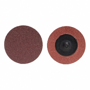 Norton Saint Gobain Merit® 69957399726 Quick-Change Disc, 3 in Disc Dia, 180 Grit, Fine Grade, Aluminum Oxide Abrasive, Type TR (Type III) Attachment