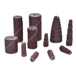 Cartridge Roll, 1-1/2 in Roll Length, 1/2 in Roll Width, 120 Grit, Aluminum Oxide Abrasive