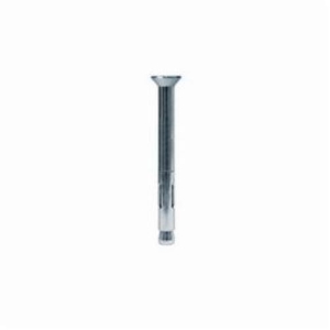 Simpson Strong-Tie® SL25300PF Sleeve-All® Pre-Assembled Expanding Sleeve Anchor, 1/4 in Dia, 3/16-24 Thread, Carbon Steel/Stainless Steel, Flat/Phillips® Head
