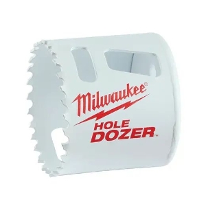 Milwaukee® 49-56-9638 Hole Saw, 3-1/8 in Diameter, 1-5/8 in Cutting Depth, Applicable Materials: Thick/Thin Metals, Aluminum, Drywall, Plastics, Wood, Wood with Nails