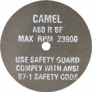 CGW® 35500 Cut-Off Wheel, 3 in Wheel Dia, 1/32 in Wheel Thickness, 1/4 in Center Hole, 60 Grit, Aluminum Oxide Abrasive