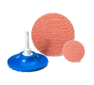 UA® SAIT® 56276 Coated Abrasive Laminated Disc, 2 in Disc Dia, 50 Grit, Course Grade, Zirconia Alumina Abrasive