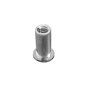 Threading Insert, Imperial, #6-32, Aluminum Alloy, Plain