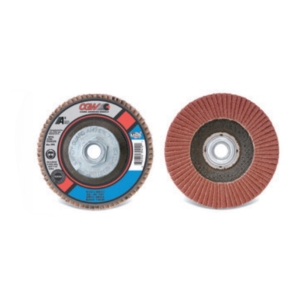 CGW® 39431 Flap Disc, 4-1/2 in Disc Dia, 5/8 -11 in Center Hole, 36 Grit, Aluminum Oxide Abrasive, Type 29 Disc