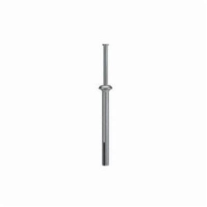 Simpson Strong-Tie® ZN25300 Nailon™ Drive Pin Anchor, 1/4 in Dia, 3 in OAL, Die-Cast Zamak 3 Alloy Body Shell, Carbon Steel Pin, Mushroom Head Head