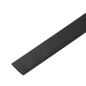 Heat Shrink Tubing, 1 in ID Expanded, 6 ft Length, Black, Thin Wall, 2/0 to 300 MCM Wire