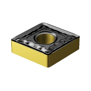 Sandvik Coromant 6434077 Turning Insert, CNMG Insert, Material Grade: K, P, 432 Insert, Rhombus, Size 12 Seat, Negative Rake, Neutral Cutting, For Use On: Cast Iron, Steel, Carbide Tipped, Manufacturer's Grade: 4325