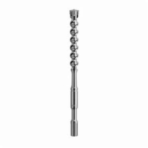 Simpson Strong-Tie® MDSP10022Q Masonry Drill, 1 in Drill Bit, Spline Shank, 17 in D Cutting, Carbide Cutting Edge, 22 in OAL