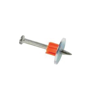 Ramset® 1512SD 1500 Fastener Pin With 7/8 in Washer, 0.145 in Dia x 1-1/2 in OAL, Zinc Plated