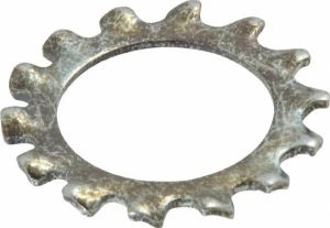 239150 Lock Washer, 7/8 in Nominal, External Tooth, Zinc Plated