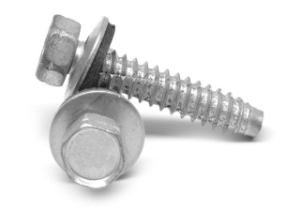 Intercorp USA HWT.14A500/NEO Self Drilling Screw, Imperial, 5 in Overall Length, Hex Washer