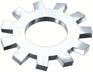 240080 Lock Washer, Imperial, 5/16 in Nominal, Internal Tooth, Zinc Plated