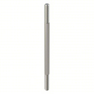 Double End Stud, Thread Size A: 1/2 in, 1-1/2 in Overall Length