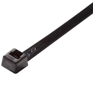 Cable Tie, 4 in Length, Brown, 18 lb Tensile