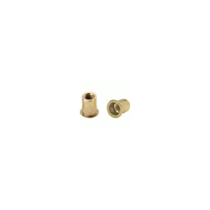 Rivet Nut, Steel, 5/16 in-18 Thread, Long, Yellow Zinc Plated Finish, 0.805 in Length