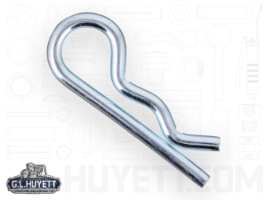 G.L.HUYETT™ Heritage™ BP-220 Hitch Pin, 0.310 in Dia, 4-1/16 in Overall Length, Steel, Zinc Plated