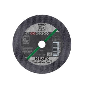 PFERD 66009 Cut-Off Wheel, 10 in Wheel Dia, 1/8 in Wheel Thickness, 5/8 in Center Hole, Aluminum Oxide Abrasive