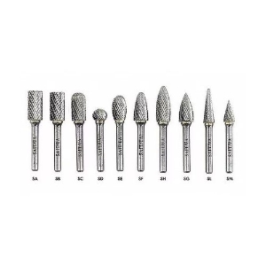 United Abrasives SAIT® 45038 Carbide Burr, 1/2 in Head Dia, 1 in Overall Length