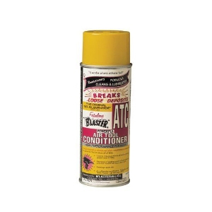 Blaster 16-ATC Air Tool Oil Conditioner, Aerosol Can, 11 oz, Amber