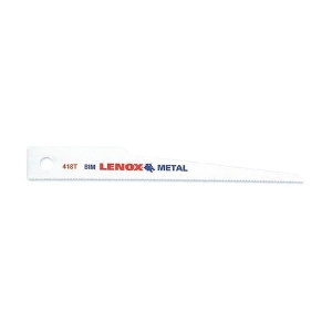 Lennox 20423B418T Reciprocating Saw Blade, 4 in Length, 1/2 in Width, 18 TPI, Bi-Metal Body, Toothed Edge Tang