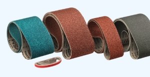 VSM 380270 Abrasive Belt, 2 in Belt Width, 16 in Belt Length, 60 Grit, Aluminium oxide Abrasive, Polycotton Backing