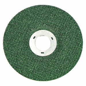 3M Green Corps™ 51164 Grinding Wheel, 4-1/2 in Wheel Dia, 1/8 in Wheel Thickness, 7/8 in Center Hole, 36 Grit, Ceramic Aluminum Abrasive