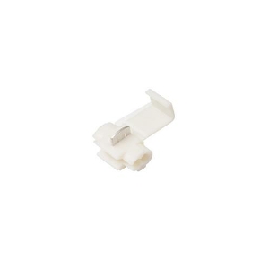 Quick Splice Connector, 600 V, 18 to 14 AWG Wire, Specifications: Ul Listed, CSA Certified., White