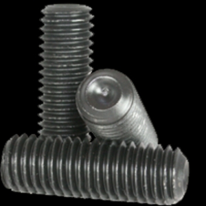Danaher Tool 32074 Socket Set Screw, Imperial, #8-32, 1/4 in Length, Cup Point, Alloy Steel