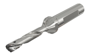 Iscar 3201740 Indexable Insert Drill, 0.827 in Drill, 1 in Shank Diameter, 5XD Drill Depth by Diameter Ratio, 7.64 in Overall Length, 4.28 in Maximum Drill Depth, Yes Through Coolant