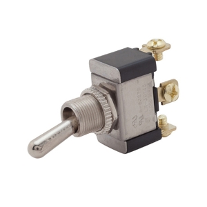 Toggle Switch, SPDT On-Off-On, 1 Pole, Screw Terminal