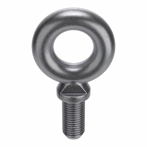 Eye Bolt, Imperial, 3/4 in-10 Diameter - Thread, 6 in Shank Length, Steel, Shoulder, Plain