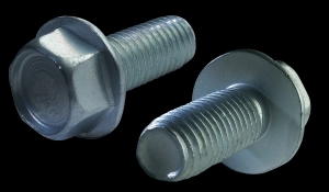 Kanebridge 3716RW Thread Roll Screw, Metric, 3/8-16 in, Case Hardened Steel, Hex Washer, Unslotted Drive, Taptite Point