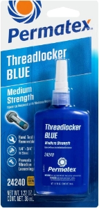 ITW Polymers Adhesives 68622624200 Threadlocker, 6 mL, Blue
