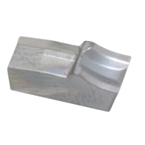Kennametal® 1589409 Cut-Off Insert, 040 Insert, Material Grade: C2/C6, 0.1575 in Cutting Width, Neutral, 2 deg Relief Angle, Carbide Tipped, TiAlN