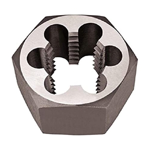 Alfa USA® CSRTD70745 Hexagon Rethreading Die, Imperial, 1-11-1/2 in, NPT, 1 in Thickness, 2-3/16 in Die Outside Dia, High Carbon Steel