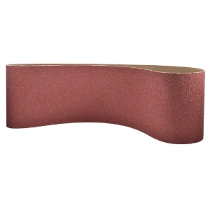 Coated Abrasive Belt, 3/8 in Belt Width, 13 in Belt Length, 36 Grit, Aluminum Oxide Abrasive